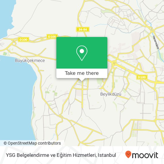 YSG Belgelendirme ve Eğitim Hizmetleri map