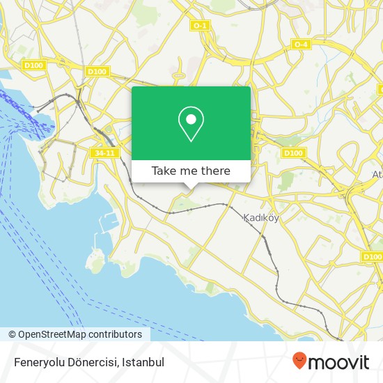 Feneryolu Dönercisi map