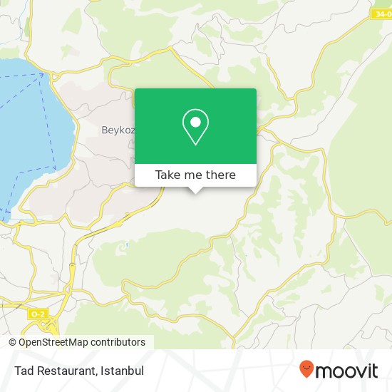 Tad Restaurant map