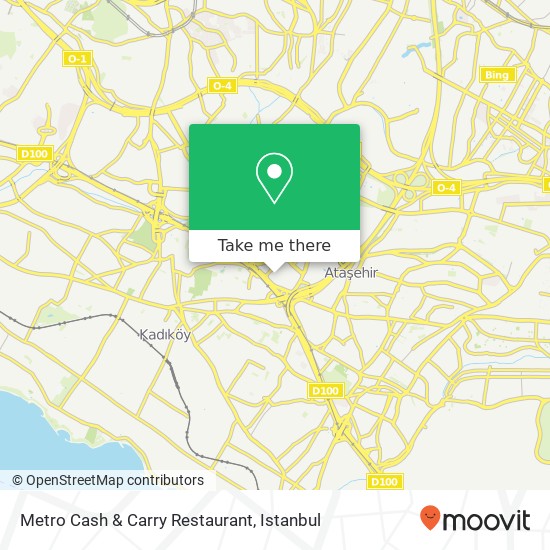 Metro Cash & Carry Restaurant map