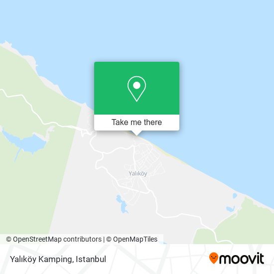 Yalıköy Kamping map