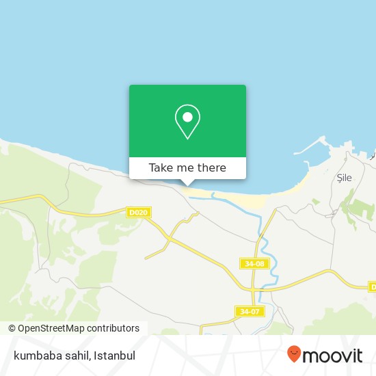 kumbaba sahil map