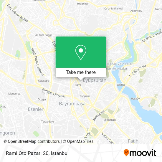 Rami Oto Pazarı 20 map