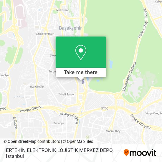 ERTEKİN ELEKTRONİK LOJİSTİK MERKEZ DEPO map