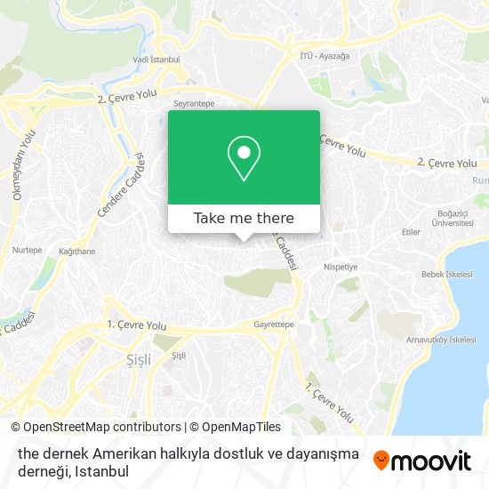 the dernek  Amerikan halkıyla dostluk ve dayanışma derneği map