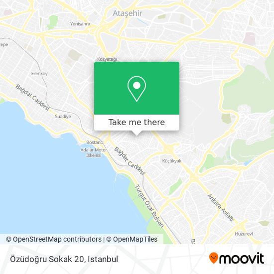 Özüdoğru Sokak 20 map