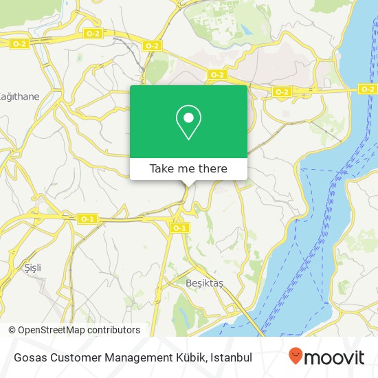 Gosas Customer Management Kübik map