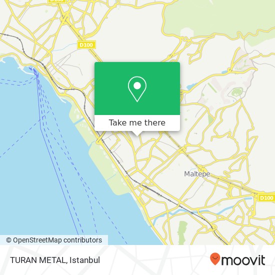 TURAN  METAL map