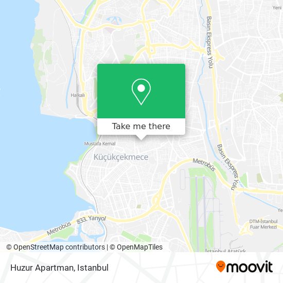 Huzur Apartman map