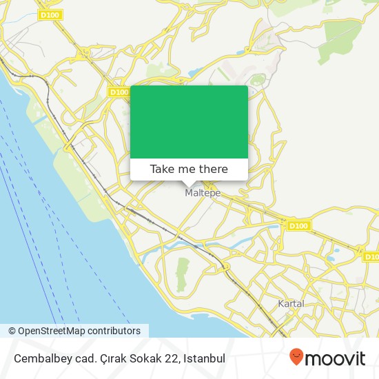 Cembalbey cad. Çırak Sokak 22 map