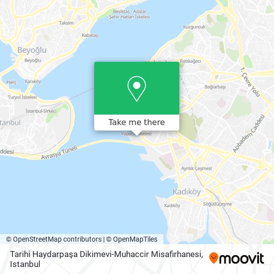 Tarihi Haydarpaşa Dikimevi-Muhaccir Misafirhanesi map