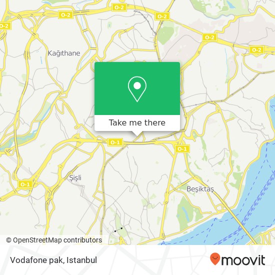 Vodafone pak map