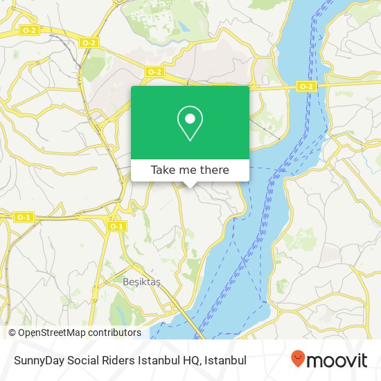 SunnyDay Social Riders Istanbul HQ map