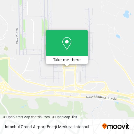 Istanbul Grand Airport Enerji Merkezi map