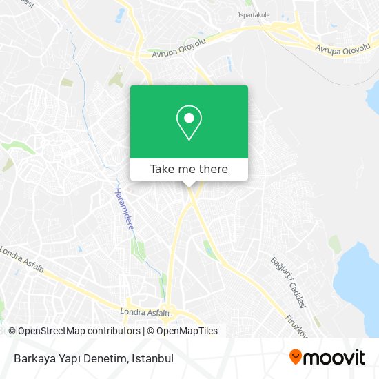 Barkaya Yapı Denetim map