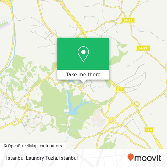 İstanbul Laundry Tuzla map