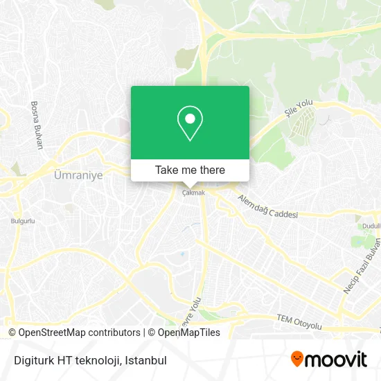 Digiturk HT teknoloji map