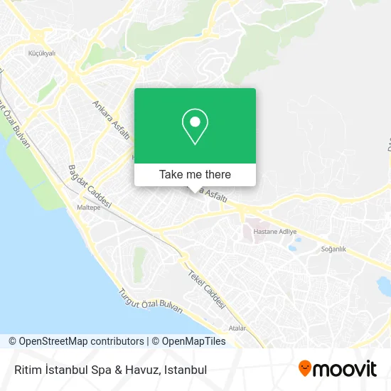 Ritim İstanbul Spa & Havuz map
