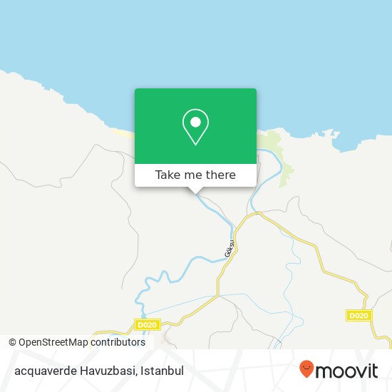 acquaverde Havuzbasi map