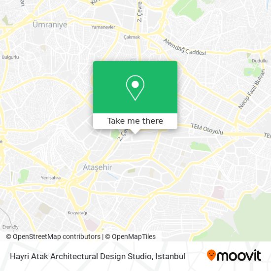 Hayri Atak Architectural Design Studio map