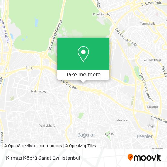 Kırmızı Köprü Sanat Evi map