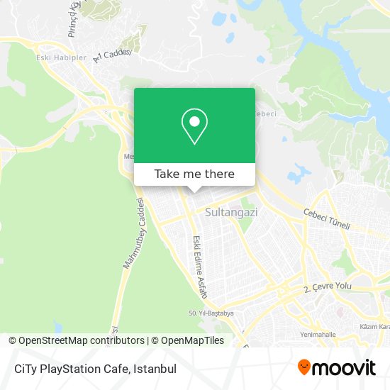 CiTy PlayStation Cafe map