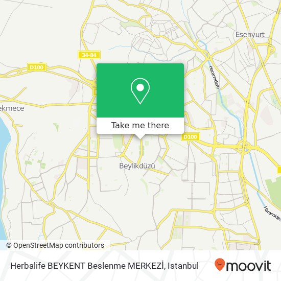 Herbalife BEYKENT Beslenme MERKEZİ map