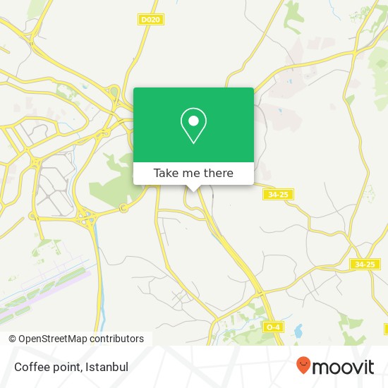 Coffee point map