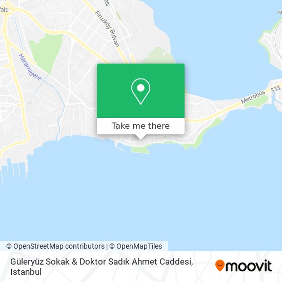 Güleryüz Sokak & Doktor Sadık Ahmet Caddesi map