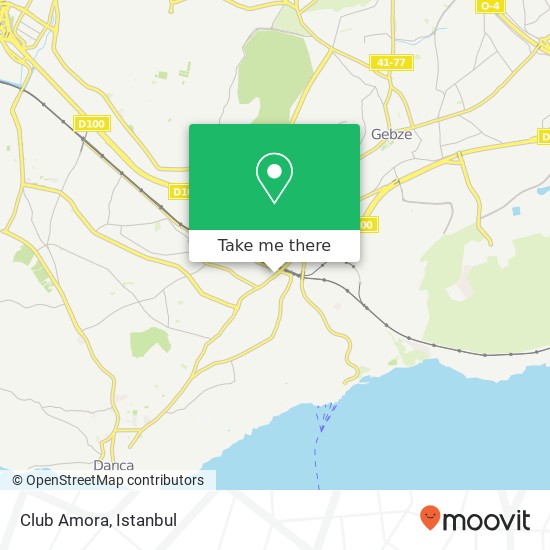 Club Amora map
