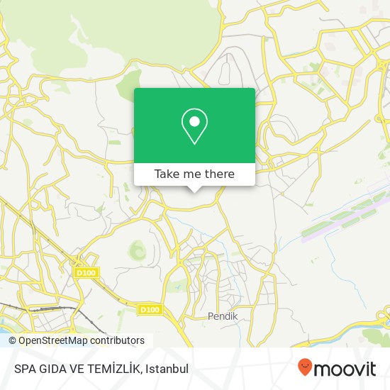 SPA GIDA VE TEMİZLİK map