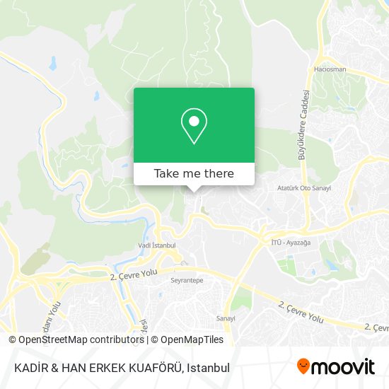 KADİR & HAN ERKEK KUAFÖRÜ map