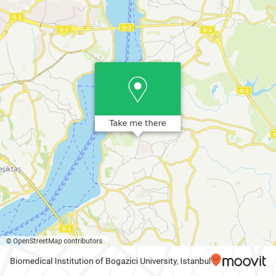 Biomedical Institution of Bogazici University map