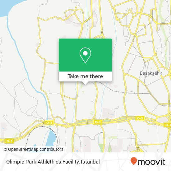 Olimpic Park Athlethics Facility map