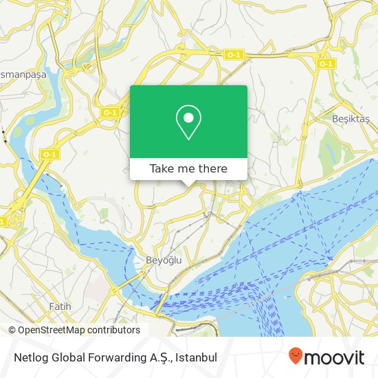 Netlog Global Forwarding A.Ş. map