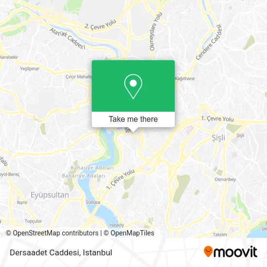 Dersaadet Caddesi map