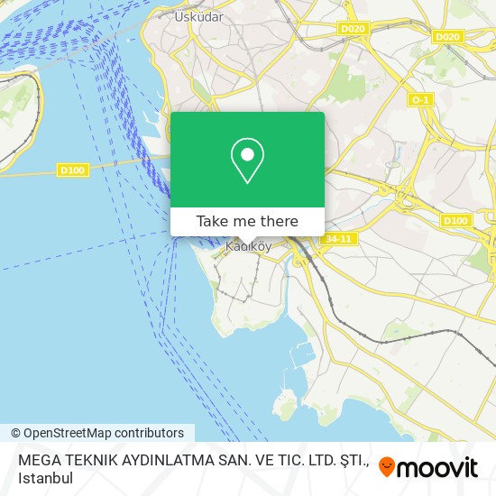 MEGA TEKNIK AYDINLATMA SAN. VE TIC. LTD. ŞTI. map