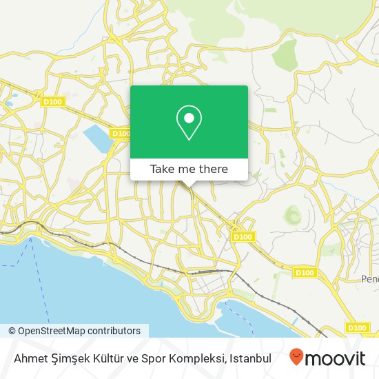 Ahmet Şimşek Kültür ve Spor Kompleksi map