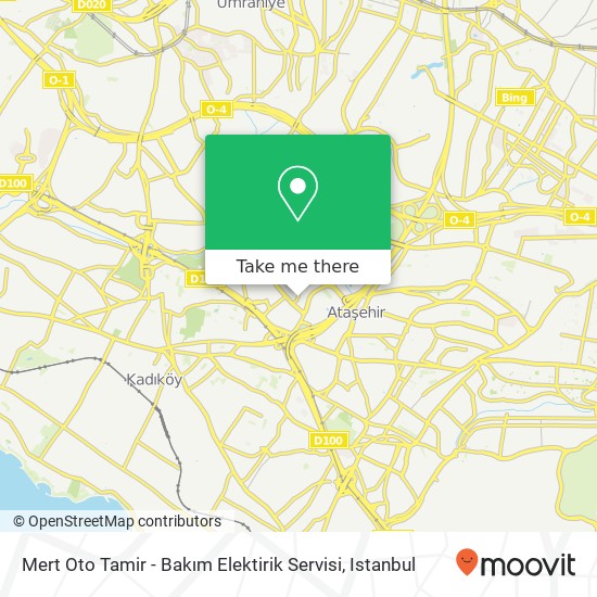 Mert Oto Tamir - Bakım Elektirik Servisi map