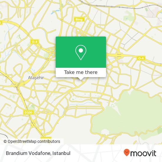 Brandium Vodafone map