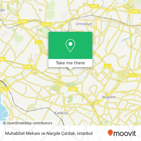 Muhabbet Mekanı ve Nargile Çardak map