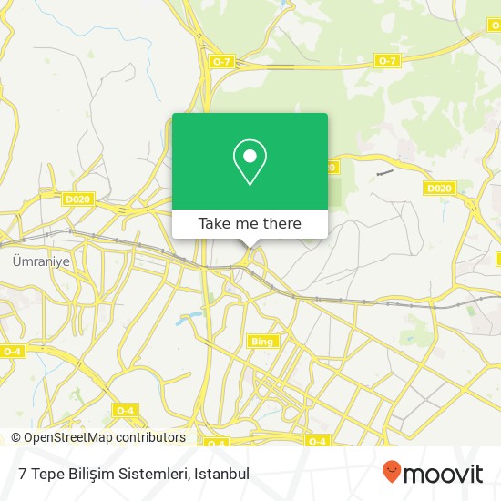 7 Tepe Bilişim Sistemleri map