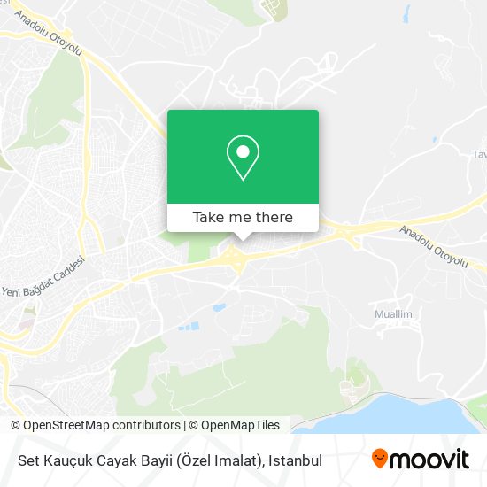 Set Kauçuk Cayak Bayii (Özel Imalat) map