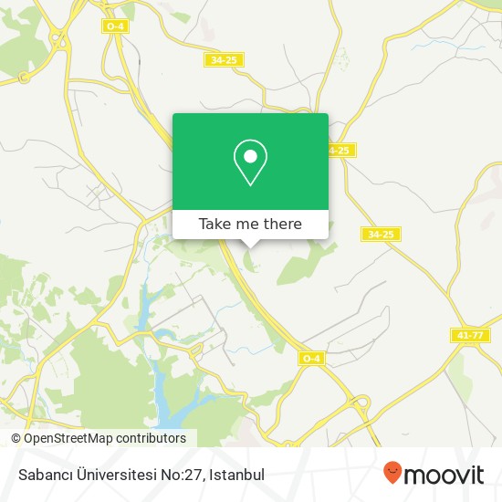 Sabancı Üniversitesi No:27 map
