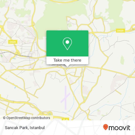 Sancak Park map