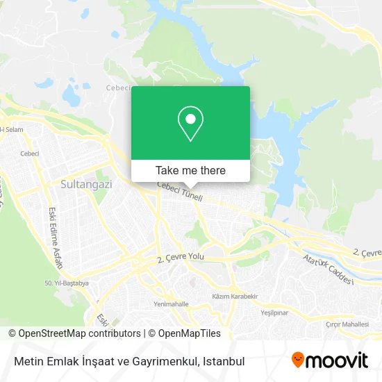 Metin Emlak İnşaat ve Gayrimenkul map