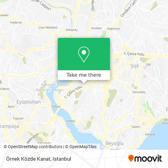 Örnek Közde Kanat map