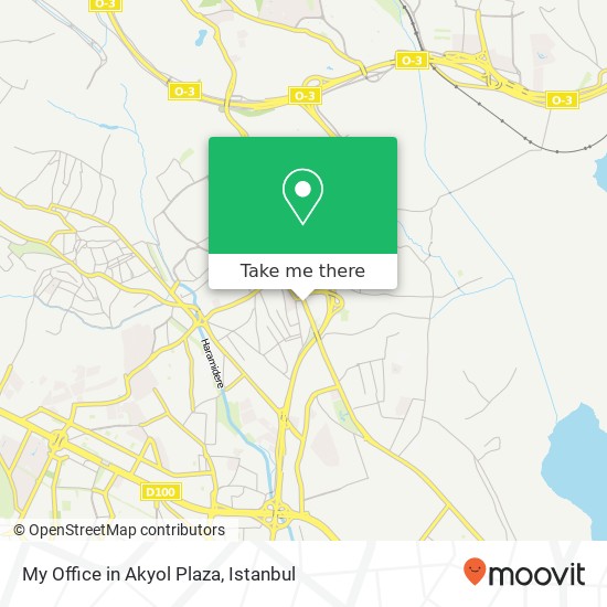 My Office in Akyol Plaza map