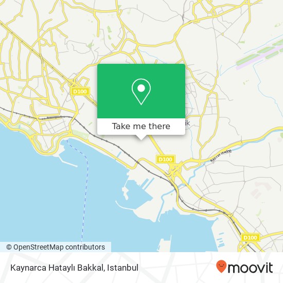 Kaynarca Hataylı Bakkal map