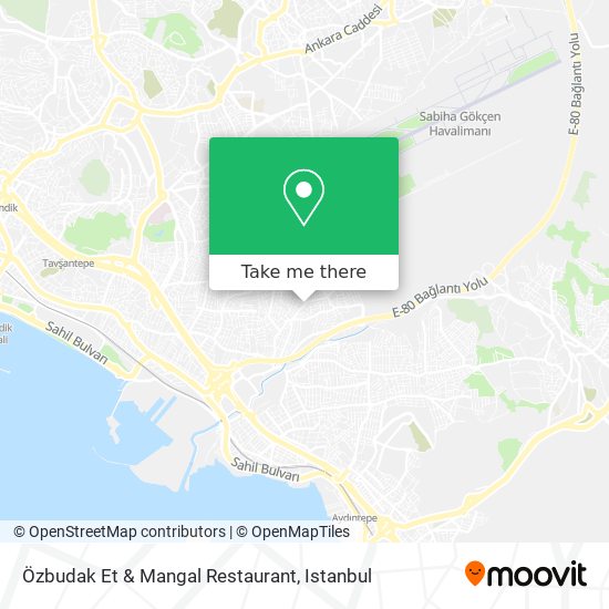 Özbudak Et & Mangal Restaurant map